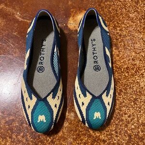 Rothy’s Moroccan Blue Flats